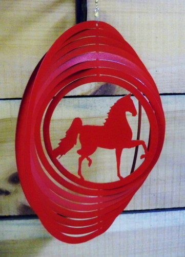 Saddlebread Horse Wind Spinner